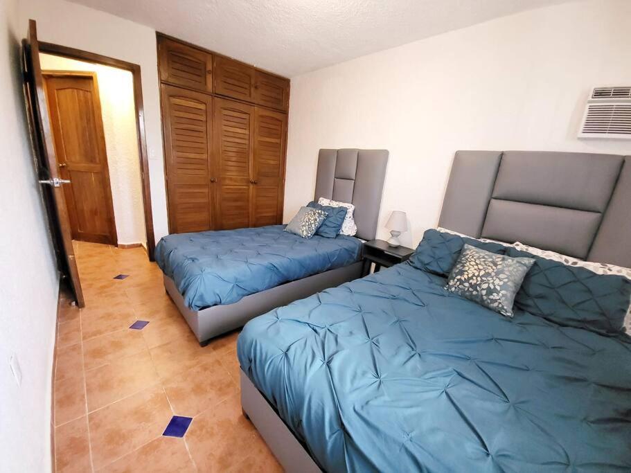 2 Rooms Apartment With Private Beach In Puerto Juarez Cancún Exteriör bild