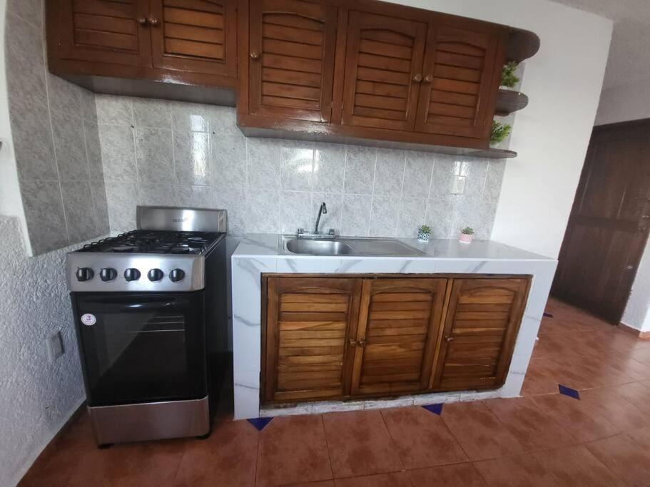 2 Rooms Apartment With Private Beach In Puerto Juarez Cancún Exteriör bild