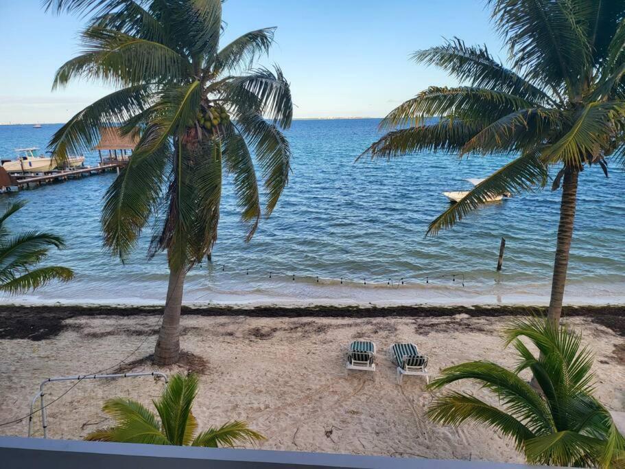 2 Rooms Apartment With Private Beach In Puerto Juarez Cancún Exteriör bild