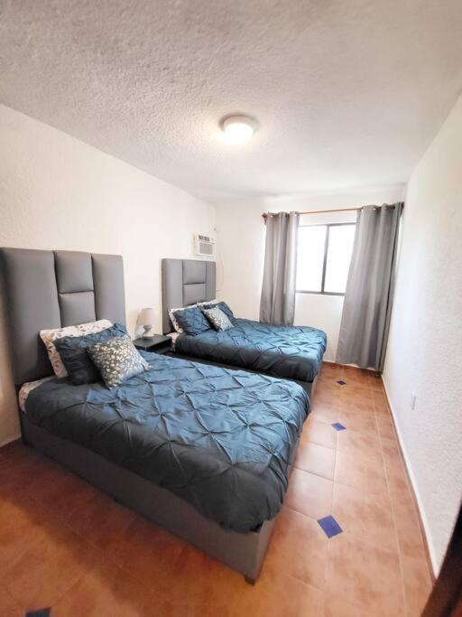 2 Rooms Apartment With Private Beach In Puerto Juarez Cancún Exteriör bild