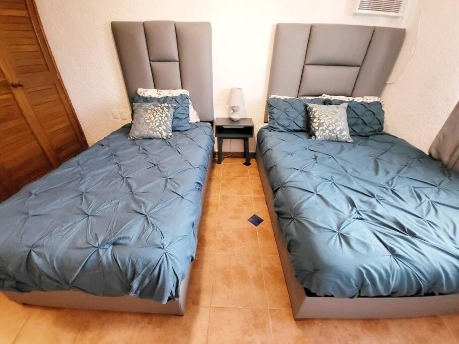 2 Rooms Apartment With Private Beach In Puerto Juarez Cancún Exteriör bild